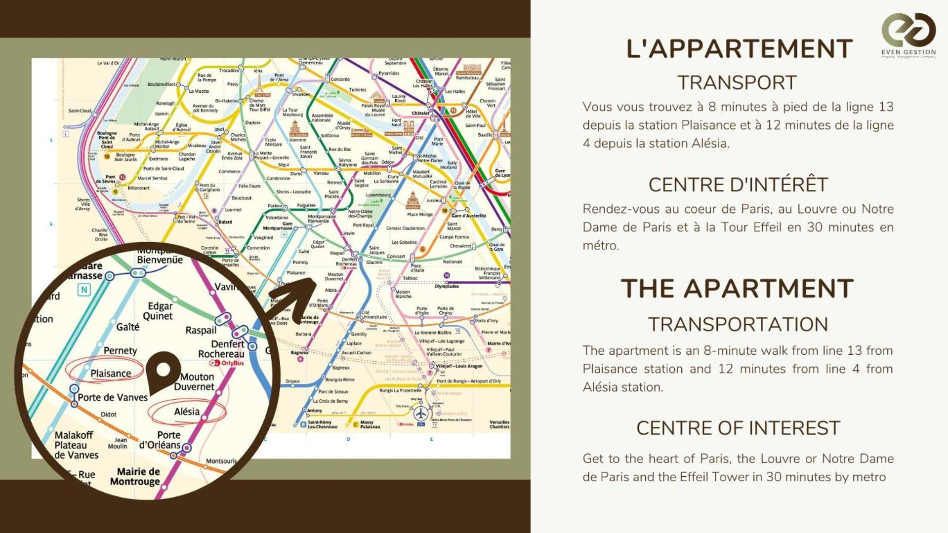 Apartment 1 Bedroom # Paris 14 # Alesia المظهر الخارجي الصورة
